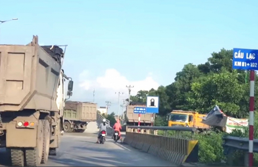                 Một thoáng trên tuyến đường 18A qua địa phận phường Quang Trung(TP  Uông Bí).