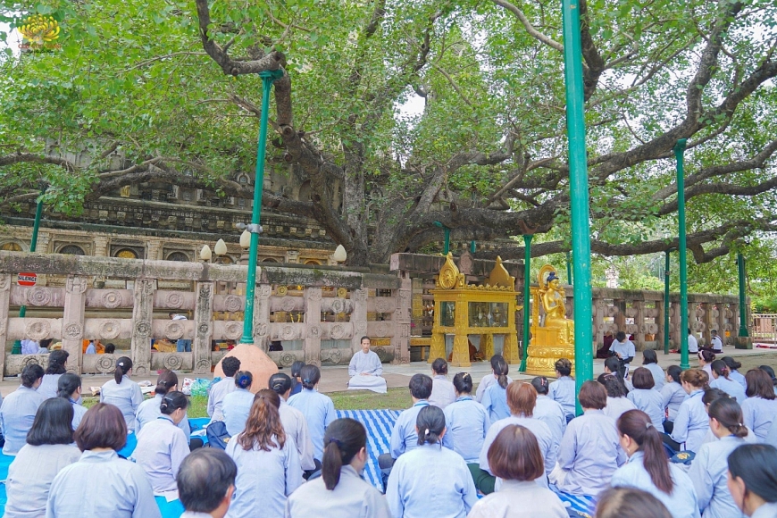 Đoàn Phật tử chùa Ba Vàng viếng thăm Bồ đề Đạo tràng (Ấn Độ)