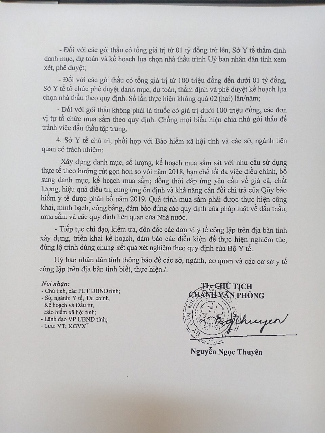 Liên quan đến việc đấu thầu mua sắm TTBYT tại BVĐK tỉnh Hưng Yên: Đúng quy định pháp luật!