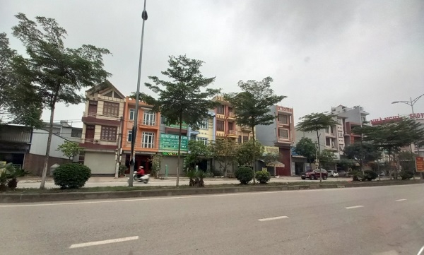 Hình ảnh vắng vẻ tại các tuyến đường sầm uất nhất thị xã Từ Sơn, tỉnh Bắc Ninh