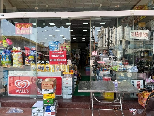 Hình ảnh vắng vẻ tại các tuyến đường sầm uất nhất thị xã Từ Sơn, tỉnh Bắc Ninh