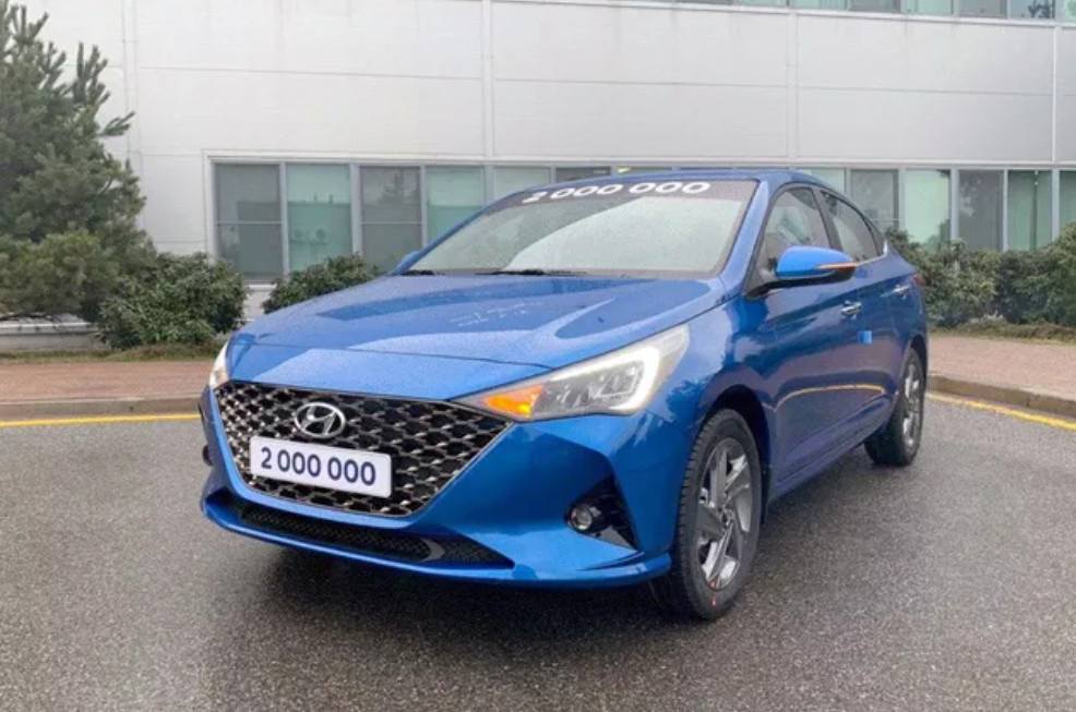 Hyundai Accent 2021 phiên bản nâng cấp 