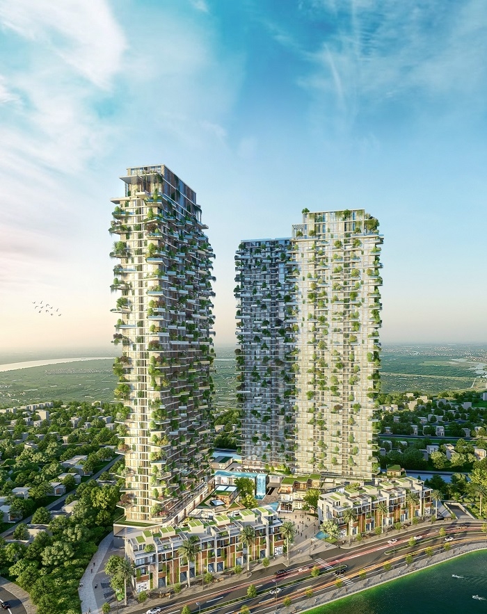 Dự án căn hộ có 400 khu vườn trên cao tại Ecopark