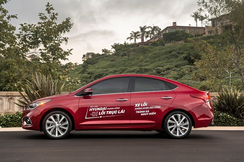 Hyundai Thành Công xác nhận Accent đang gặp lỗi ở hệ thống lái