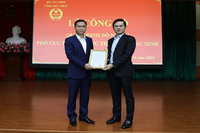 Bắc Ninh có tân Phó Cục trưởng cục Thuế Bắc Ninh có tân Phó Cục trưởng cục Thuế