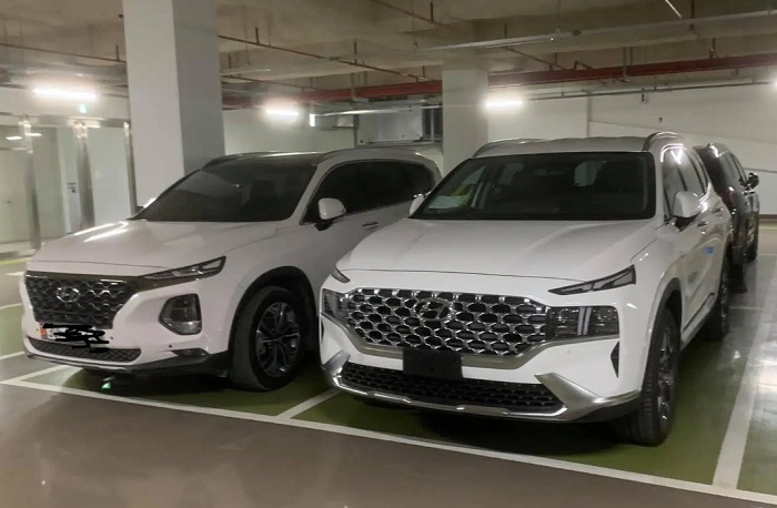 Lộ diện hình ảnh Hyundai Santa Fe 2021 tại Việt Nam?