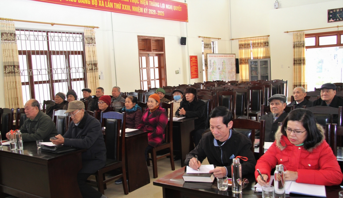 Tiếp tục phát huy vai trò tuổi cao nêu gương sáng