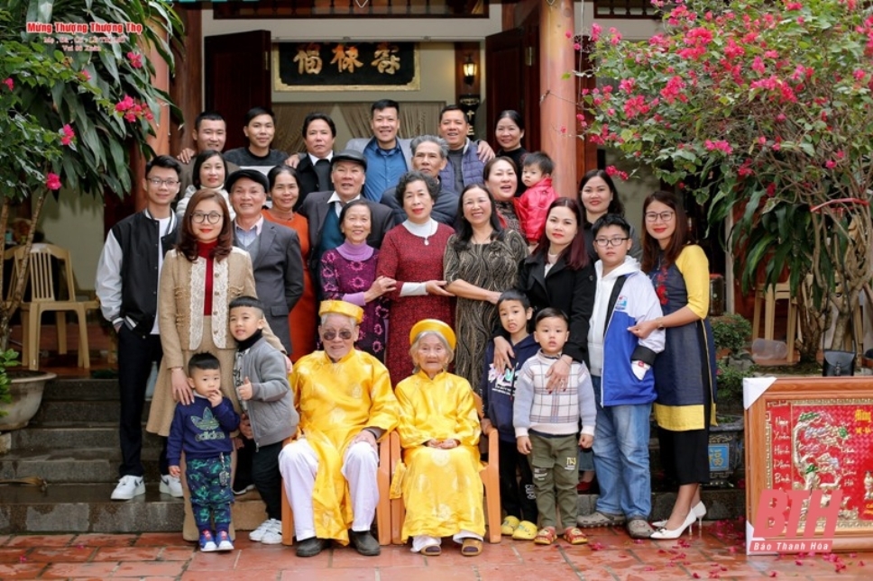 Mừng thọ NCT ở tỉnh Thanh Hóa