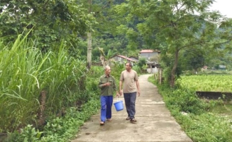 Ông Nông Văn Thiết luôn nêu gương sáng để hội viên học tập, làm theo