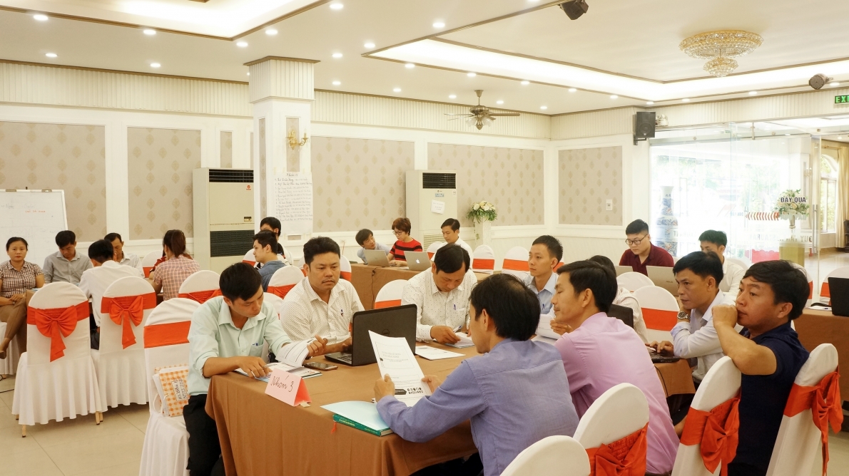 Lớp tập huấn phòng chống rủi ro thiên tai thích ứng biến đổi khí hậu tại tỉnh Thừa Thiên - Huế