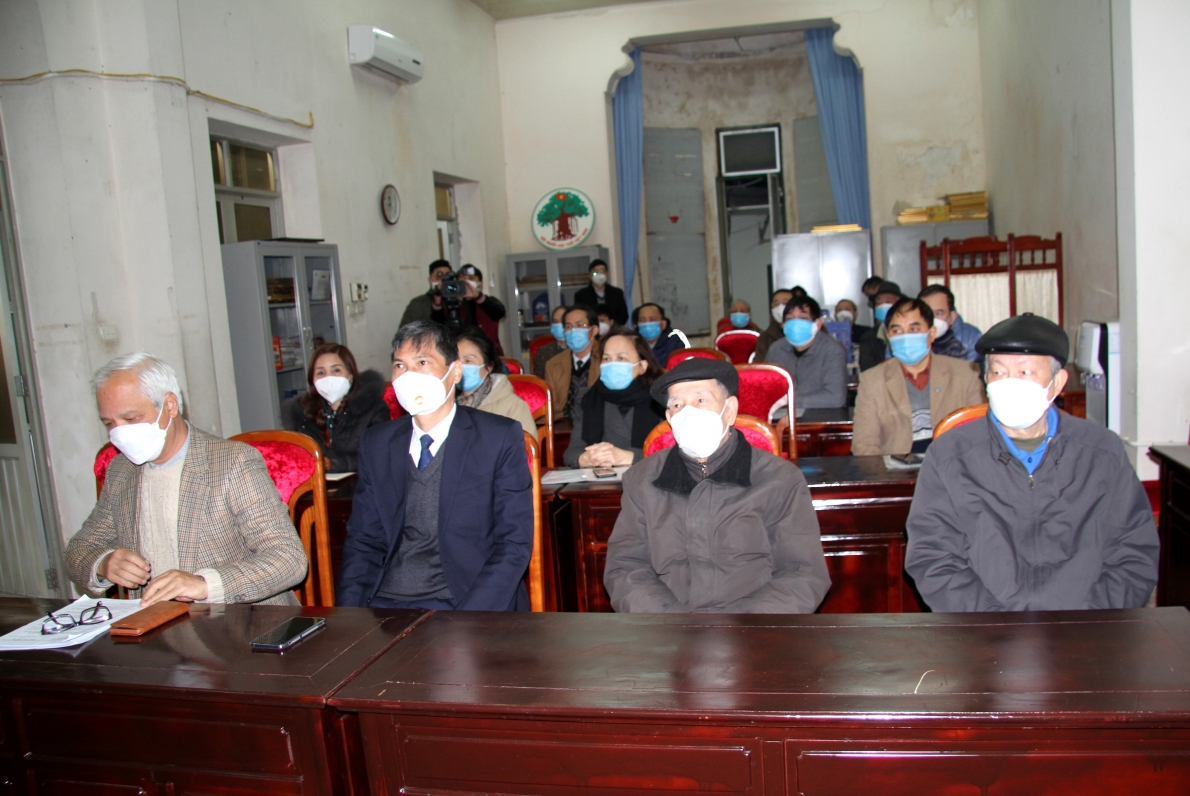 Các đại biểu tham dự buổi lễ