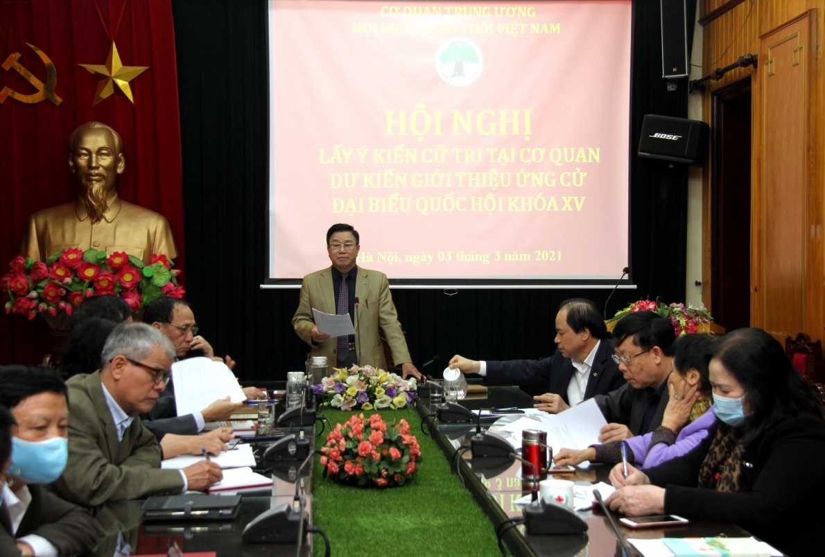 Giới thiệu Phó Chủ tịch Trương Xuân Cừ ứng cử đại biểu Quốc hội khóa XV