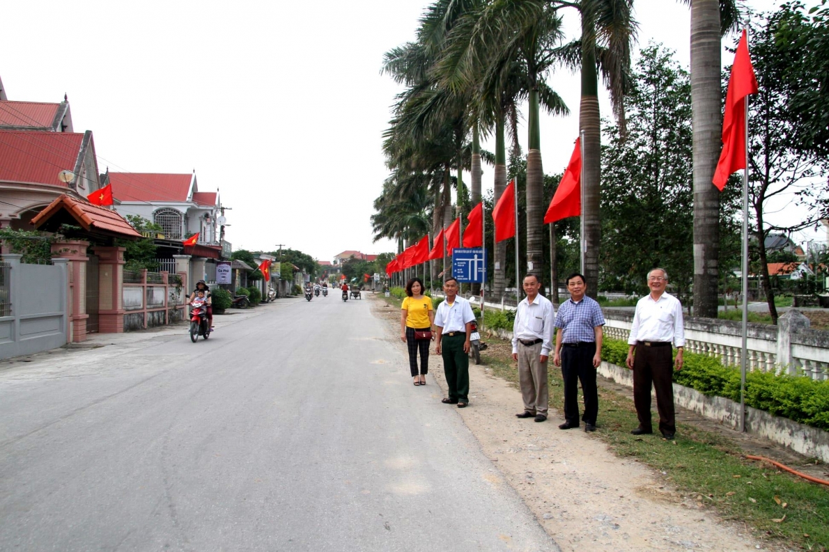 Nông thôn mới kiểu mẫu ở Quỳnh Đôi và sự góp sức của người cao tuổi