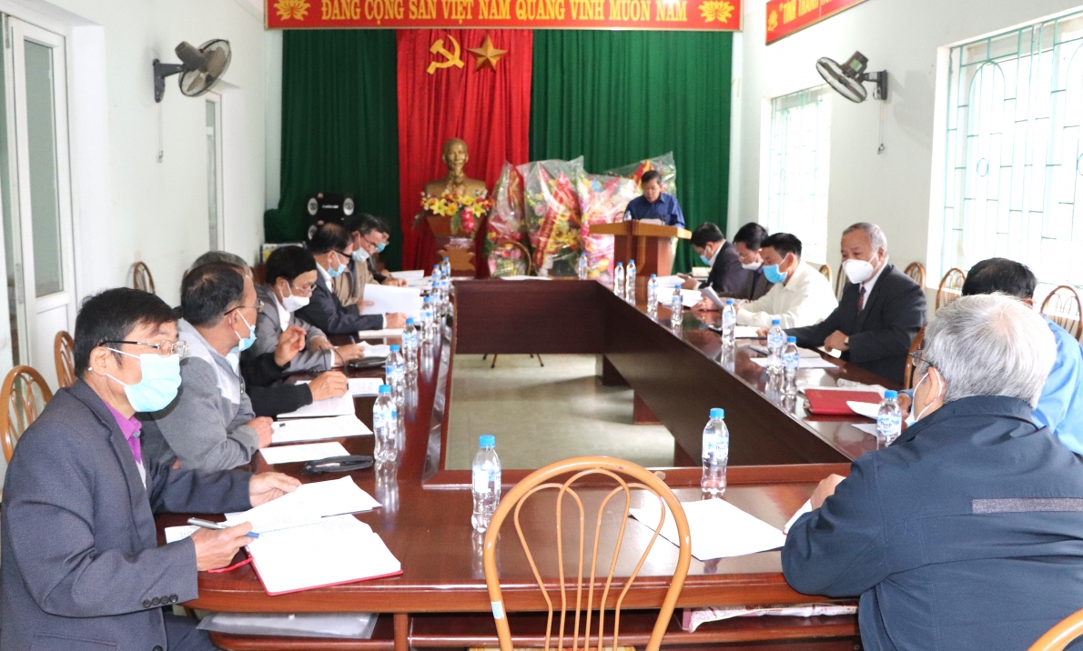 Hội nghị triển khai nhiệm vụ năm 2022 Hội NCT huyện Quan Hóa, tỉnh Thanh Hóa