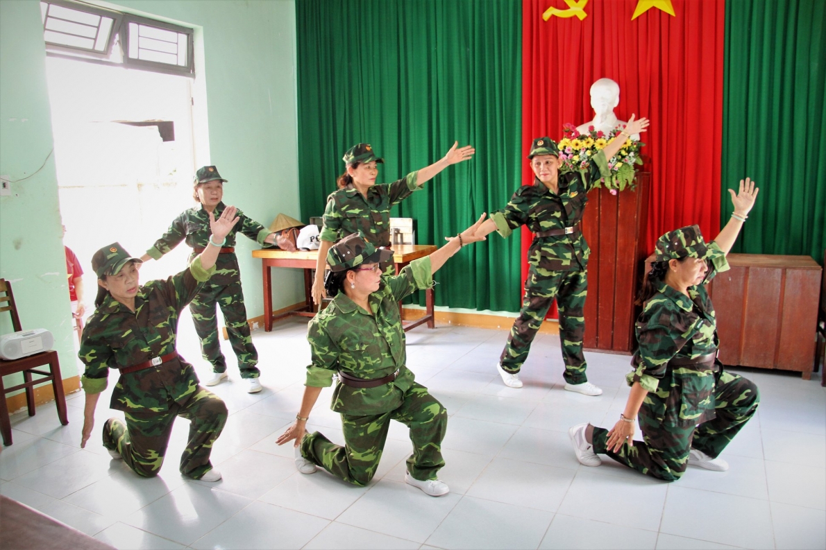 Tiết mục văn nghệ của NCT tỉnh Quảng Ngãi