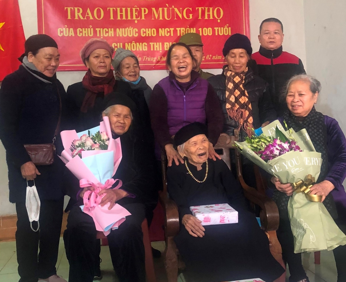 Mừng thọ NCT tỉnh Cao Bằng