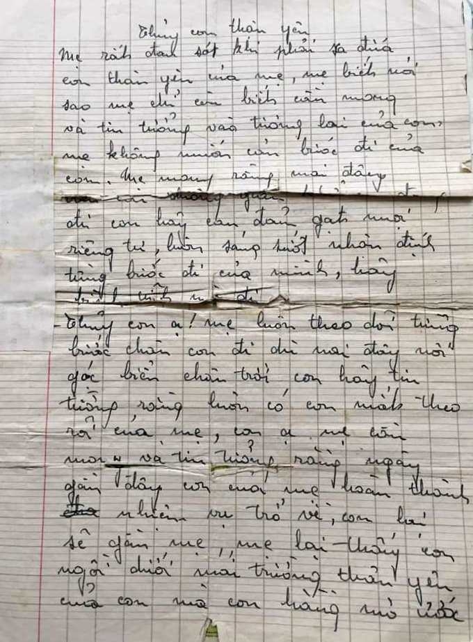 Lá thư của mẹ