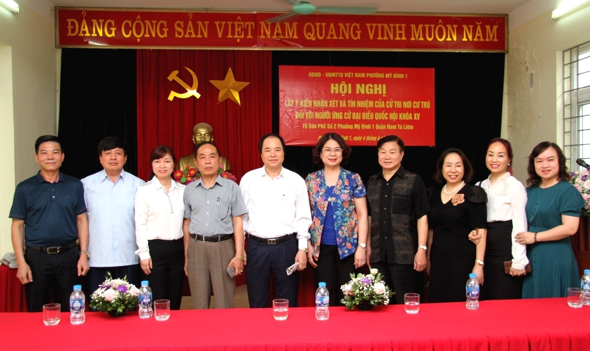 Mong cử tri tiếp tục ủng hộ để ứng cử thành công đại biểu Quốc hội khóa XV