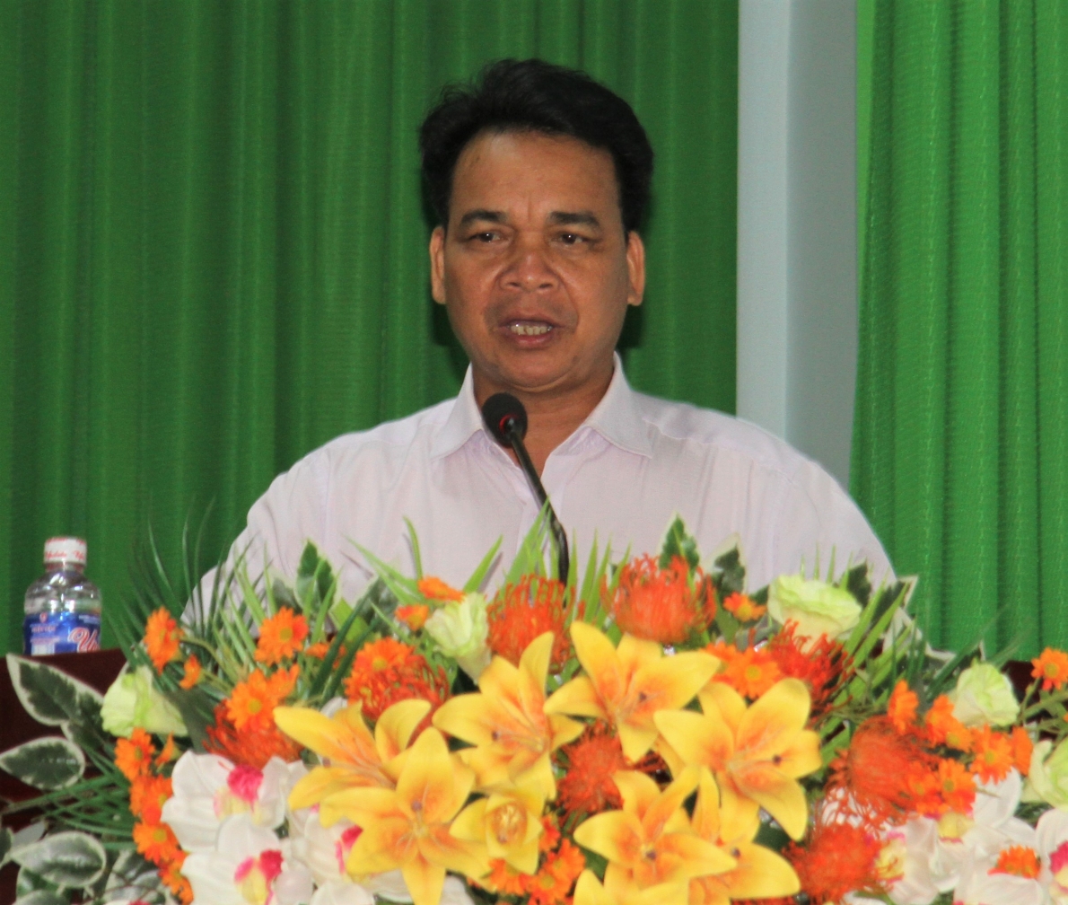 Ông Y Wem Hwing, Phó Chủ tịch UBND huyện Cư M'Gar, tỉnh Đắk Lắk