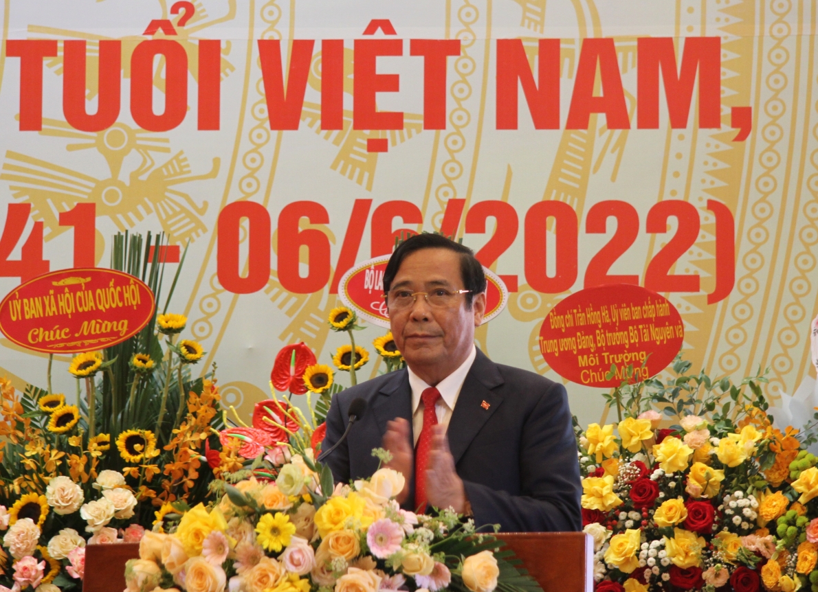 Chủ tịch Nguyễn Thanh Bình đọc diễn văn kỉ niệm 81 năm Ngày NCT Việt Nam