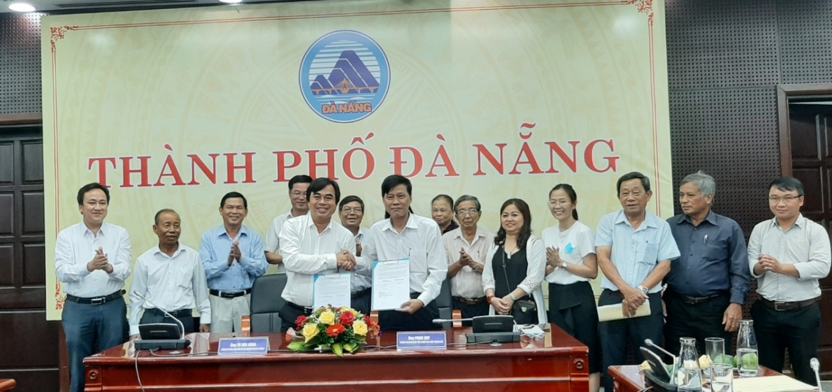 Lãnh đạo Sở TN&MT và BĐD kí kết Chương trình phối hợp