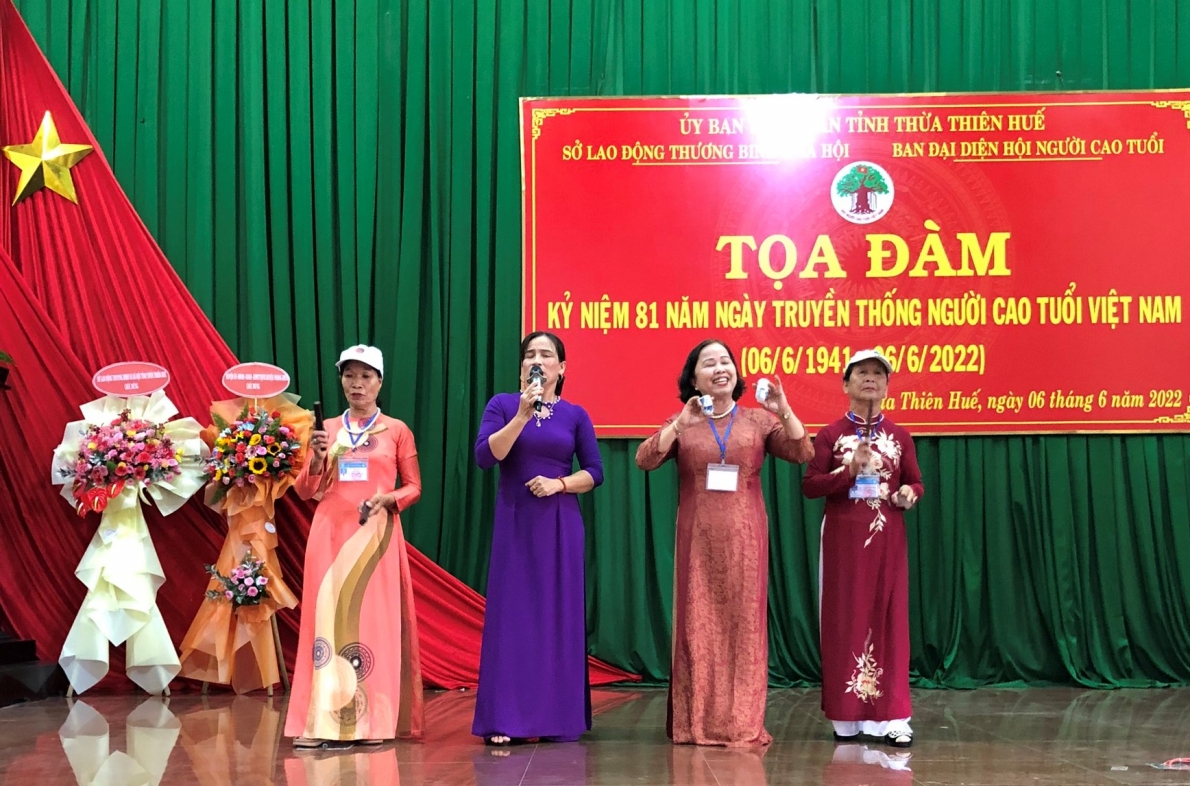 Tỉnh Thừa Thiên Huế tổ chức tọa đàm kỉ niệm 81 năm Ngày NCT Việt Nam