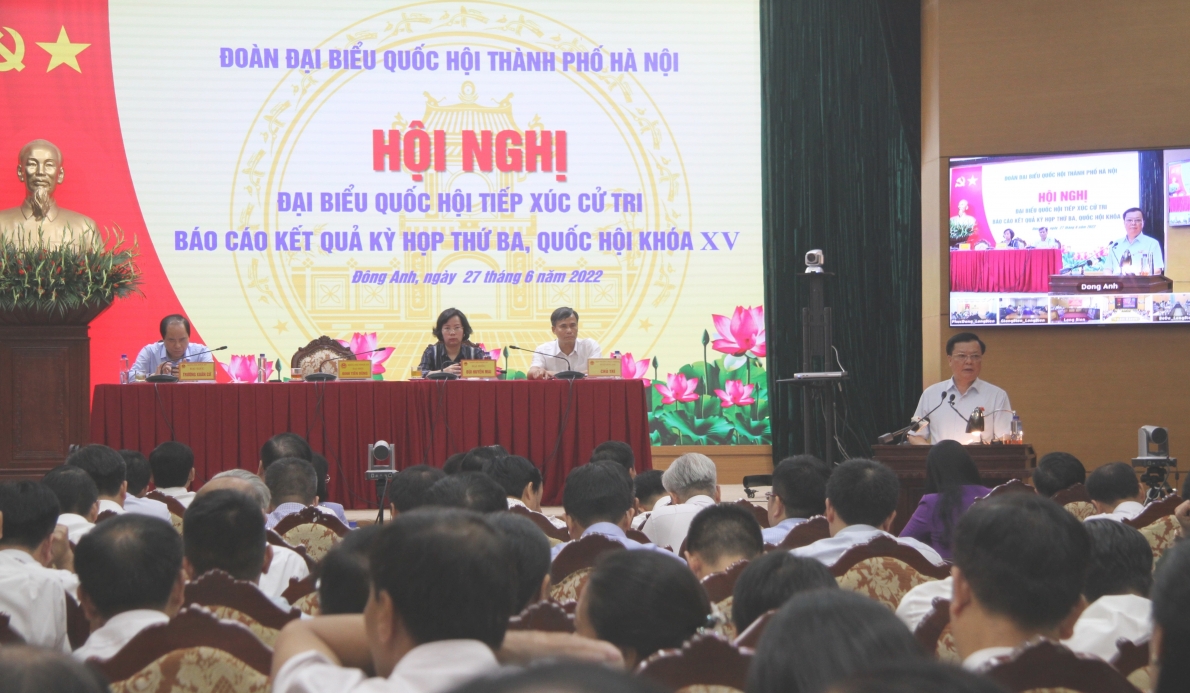 Đại biểu Đinh Tiến Dũng phát biểu