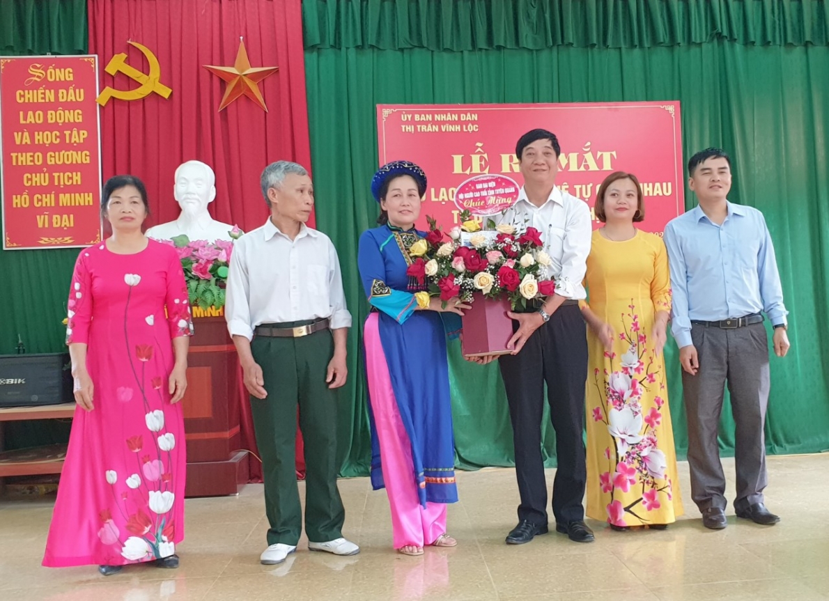 Ra mắt CLB LTHTGN thị trấn Vĩnh Lộc, huyện Chiêm Hóa