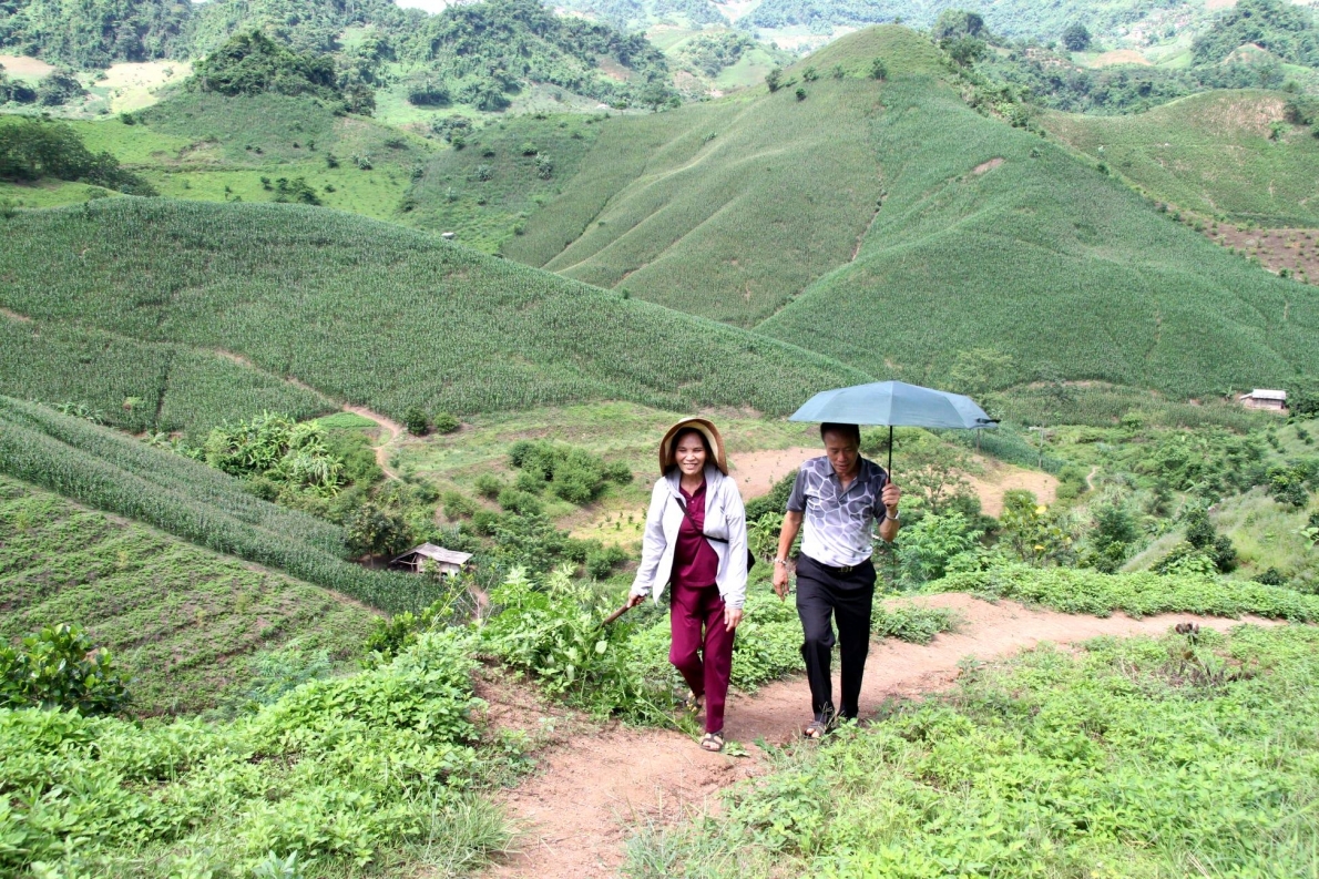 Bà chủ homstay Bản Mòn