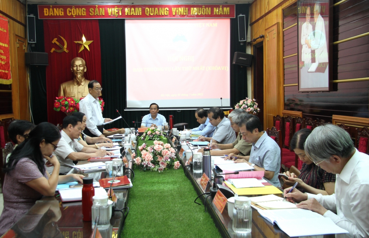 Ông Huỳnh Thành Lập phát biểu