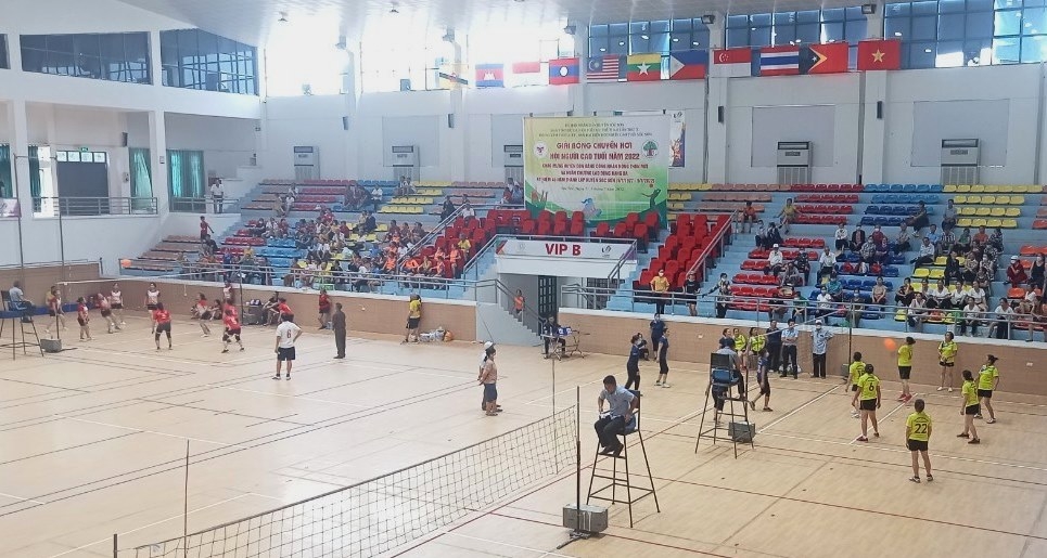 Giải bóng chuyền hơi NCT huyện Sóc Sơn năm 2022