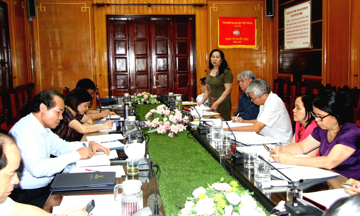 Đại diện Trung tâm Văn hóa NCT Việt Nam phát biểu