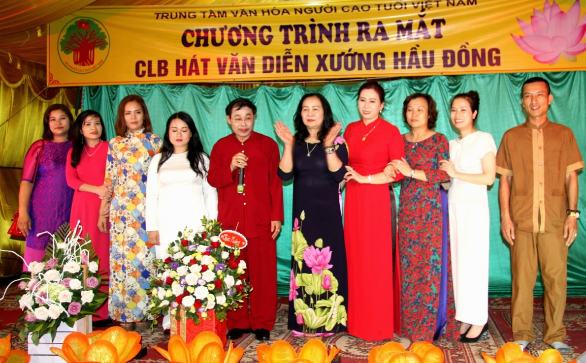 Ra mắt CLB hát văn và diễn xướng hầu đồng - Trung tâm Văn hóa NCT