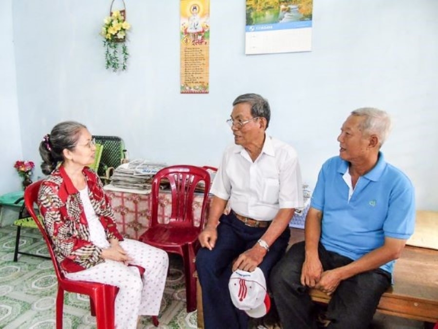 Thăm hỏi, động viên hội viên NCT có hoàn cảnh khó khăn TP Cần Thơ