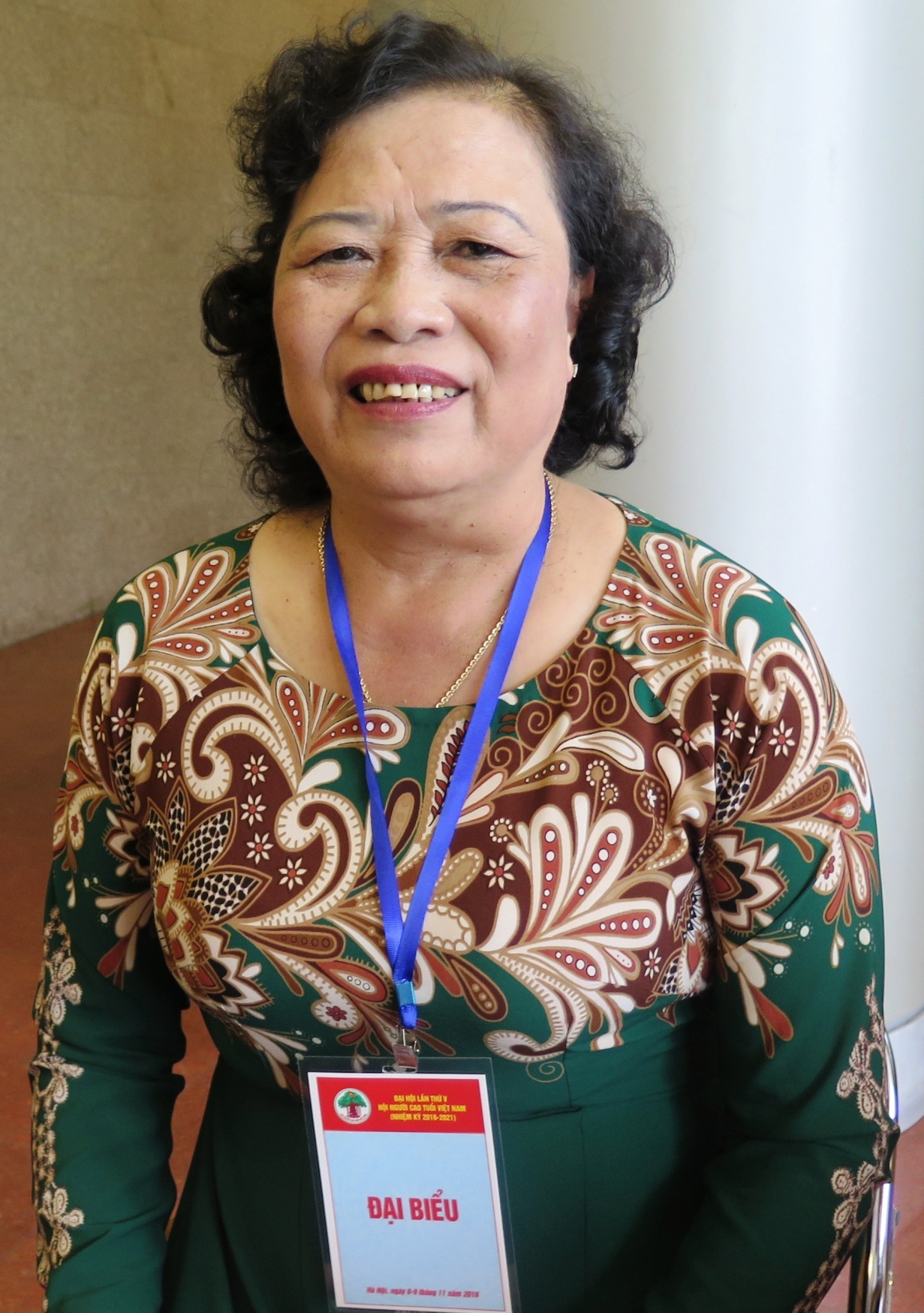 Bà Hồ Thị Thúy Do, Trưởng BĐD Hội NCT tỉnh Đắk Lắk