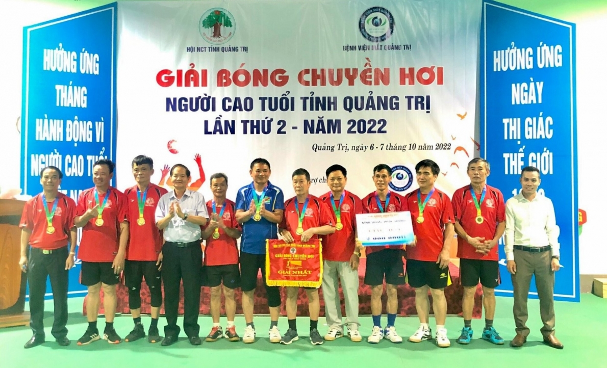 Giải bóng chuyền hơi NCT tỉnh Quảng Trị năm 2022