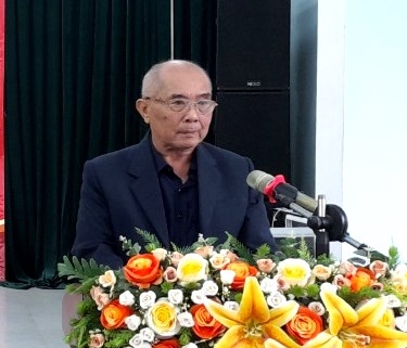 Cụ Võ Xuân Huê khai mạc buổi giao lưu