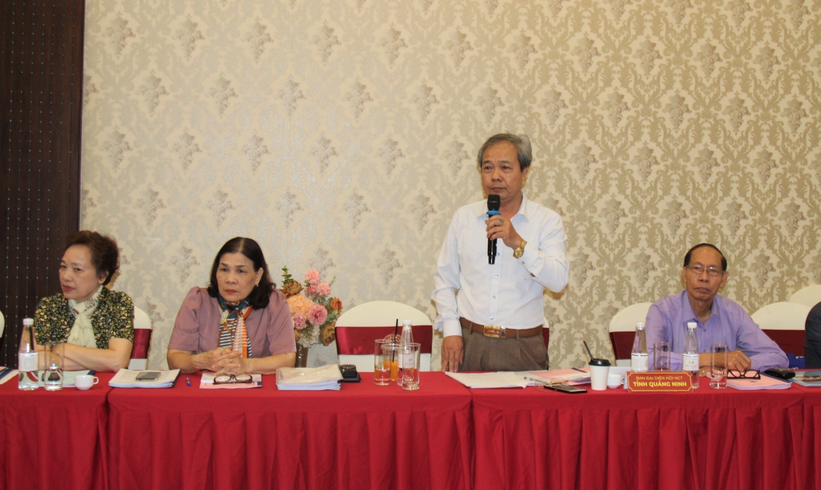Đại biểu tỉnh Quảng Ninh phát biểu