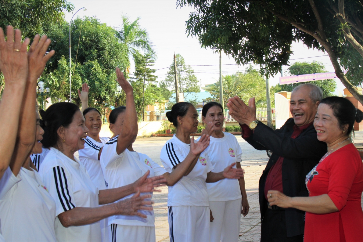 Niềm vui của NCT huyện Nghi Xuân, tỉnh Hà Tĩnh