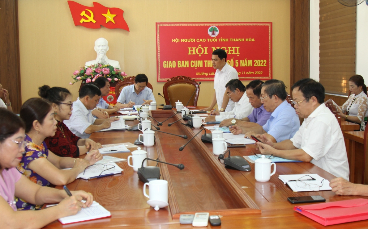 Ông Triệu Minh Xiết phát biểu chào mừng Hội nghị