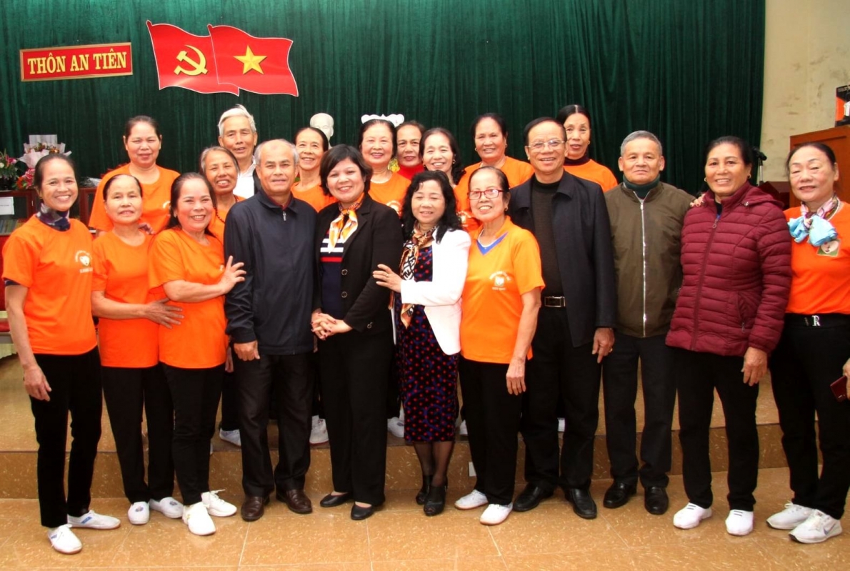 Người cao tuổi thôn An Tiên sống vui, sống khỏe…