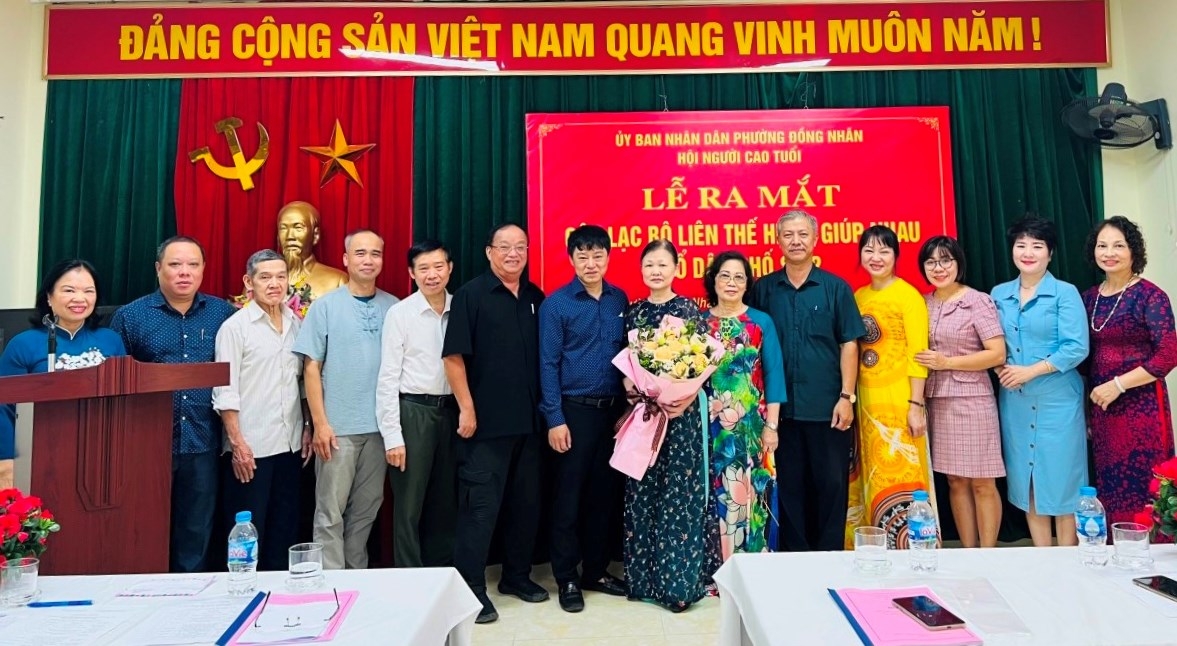 Ra mắt CLB LTHTGN phường Đồng Nhân, quận Hai Bà Trưng, TP Hà Nội