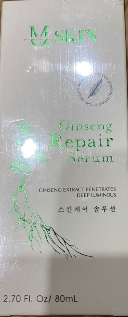 Sản phẩm MQ Skin Ginseng Repair Serum đang lưu thông trên thị trường