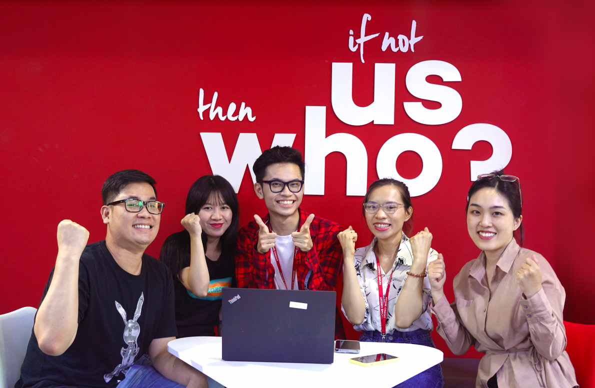  Đội ngũ thực hiện dự án Tiktok tại Home Credit Việt Nam