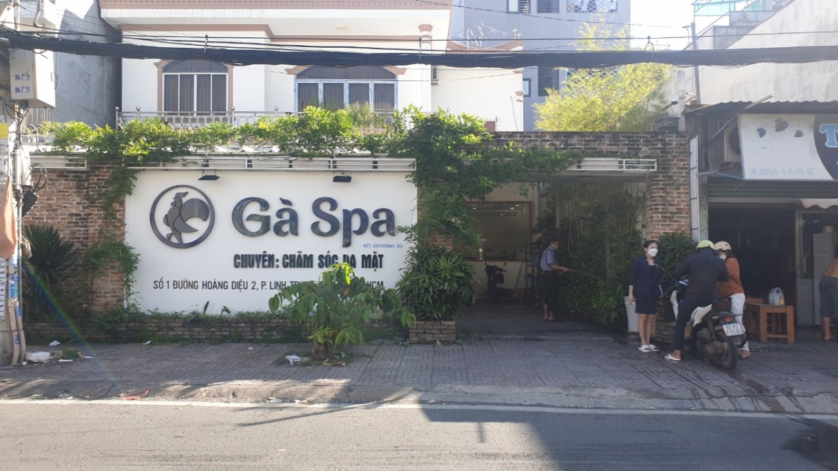 Chi nhánh Gà Spa tại TP. Thủ Đức bị đình chỉ hoạt động vì khám chữa bệnh không phép