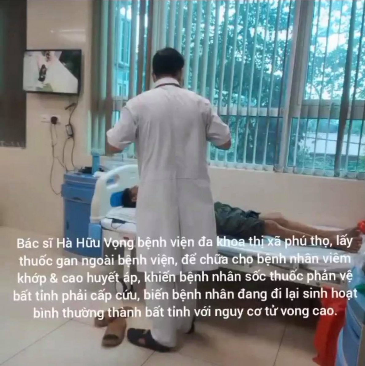 Cần làm rõ việc bác sĩ kê đơn, truyền thuốc dẫn đến bệnh nhân sốc phản vệ nặng Cần làm rõ việc bác sĩ kê đơn, truyền thuốc dẫn đến bệnh nhân sốc phản vệ nặng