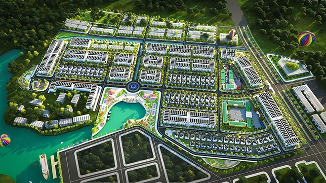 Dự án Xuân Lâm Riverside được định hướng phát triển thành Khu đô thị sầm uất bậc nhất Uông Bí