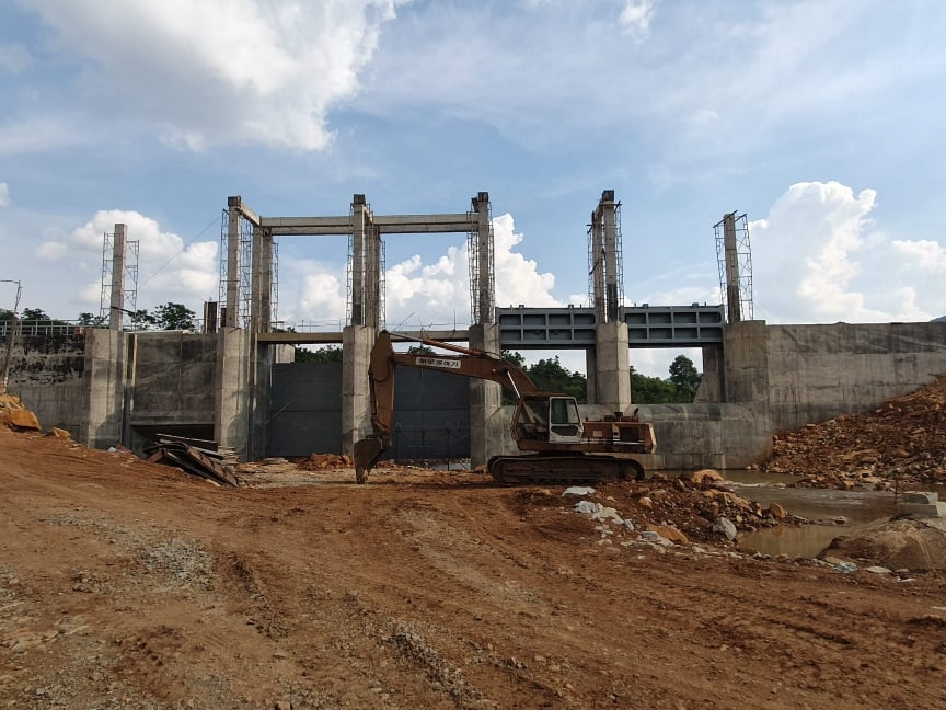 Công trình đã xây dựng đạt hơn 95%