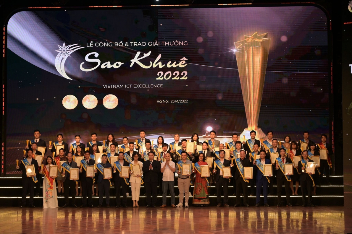 Meey Land nhận Giải thưởng Sao Khuê 2022 cho sản phẩm Cổng thông tin bất động sản 4.0.