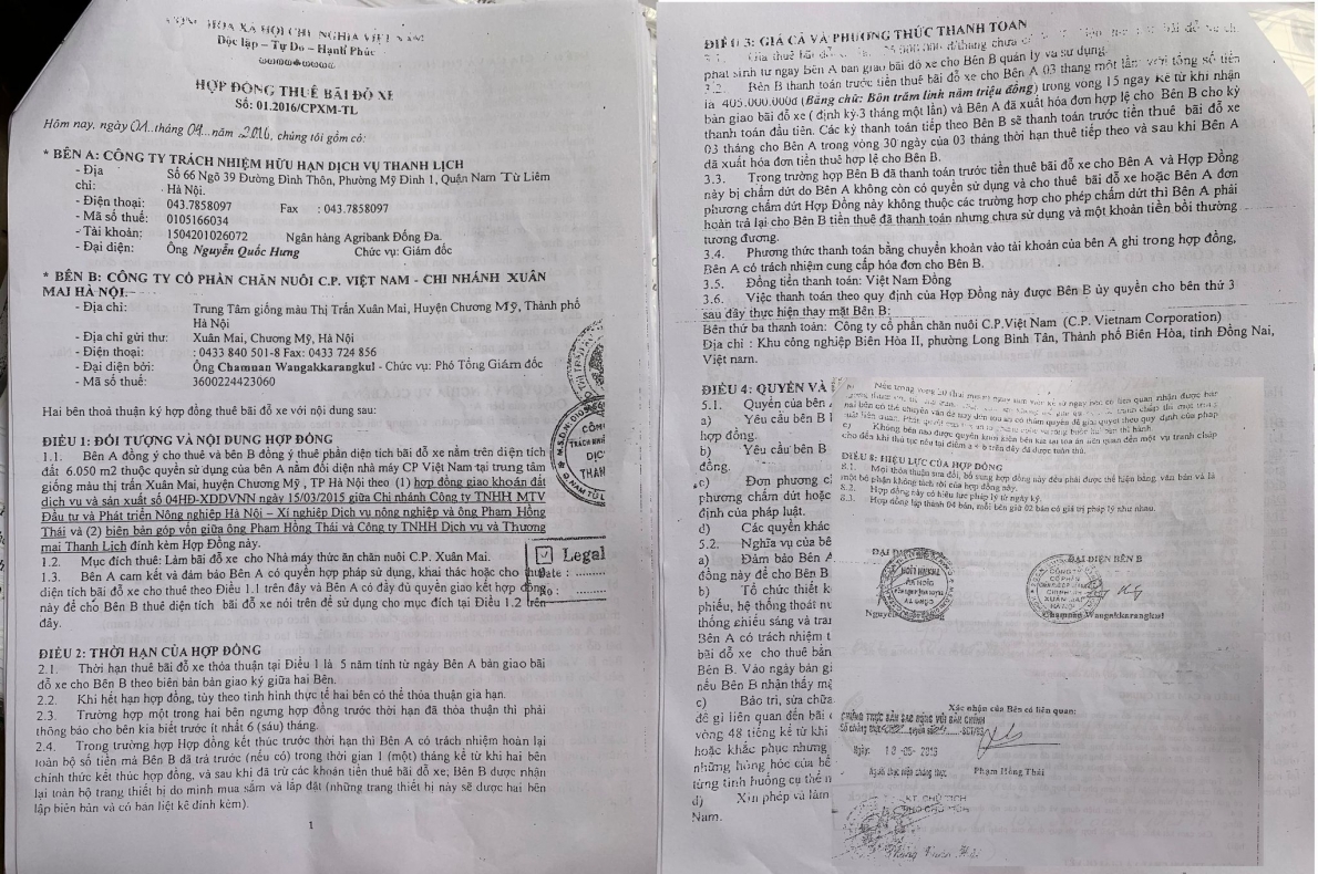 Huyện Chương Mỹ, TP Hà Nội: Cần làm rõ bãi xe không phép được xây dựng trên đất của Trung tâm giống cây trồng Xuân Mai